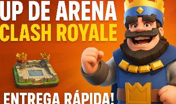 SUBO DE ARENA NO CLASH ROYALE - ENTREGA RÁPIDA!!!