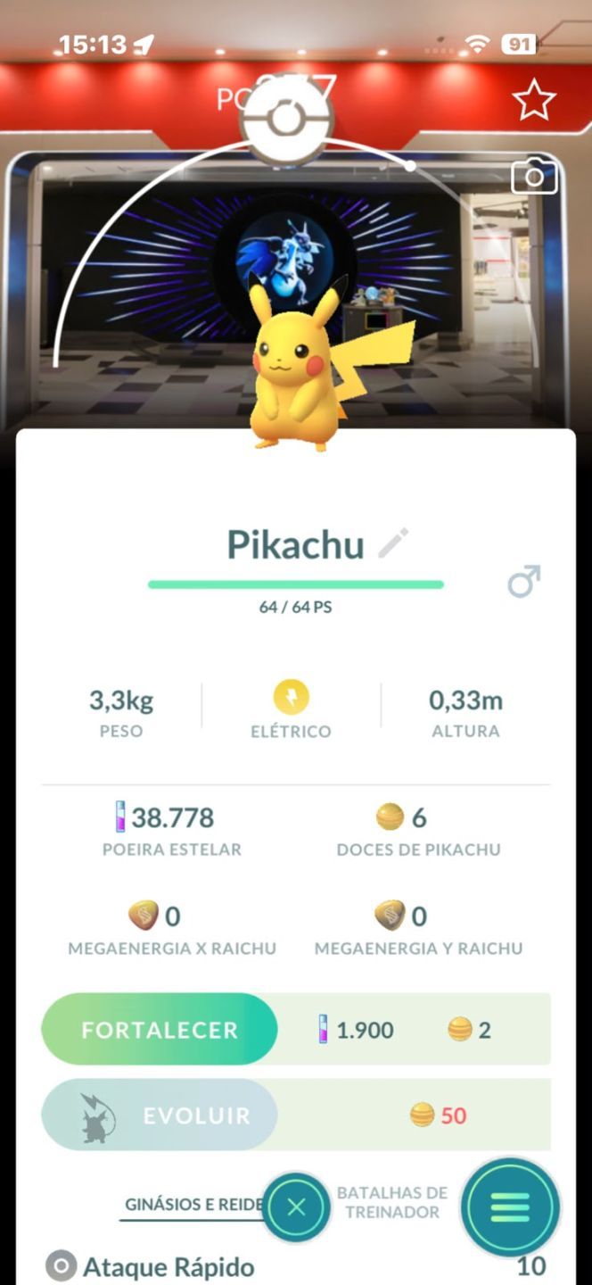 CONTA POKÉMON GO - LENDÁRIOS E FUNDOS ESPECIAIS 2