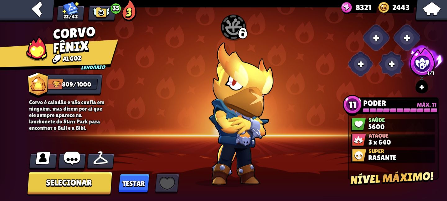 CONTA BRAWL STARS 26K | 79 BRAWLERS | BAKUGO + GODZILLA + BOB ESPONJA + UNO