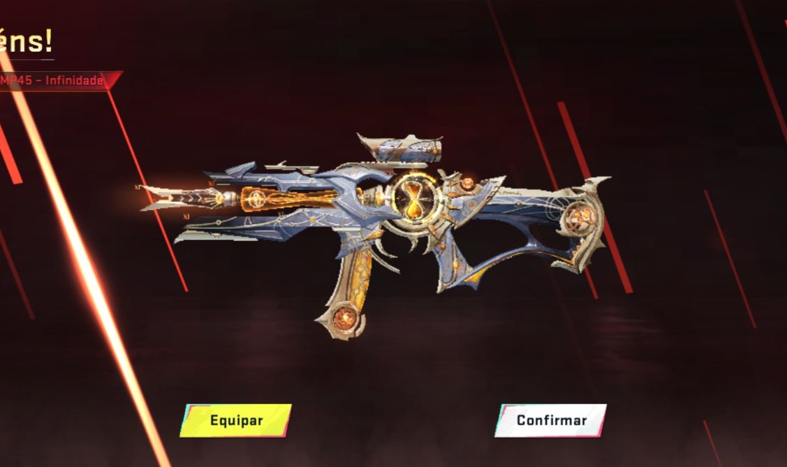 CONTA DE BLOOD STRIKE COM UMP-45 INFINIDADE + CURATIVO!