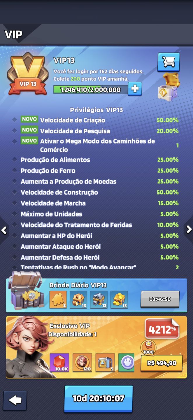 CONTA LAST WAR HQ30