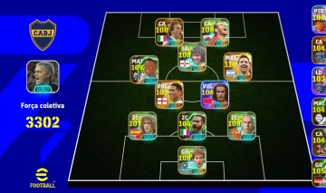 CONTA eFOOTBALL À VENDA ELENCO FORTE | FORÇA COLETIVA 3302