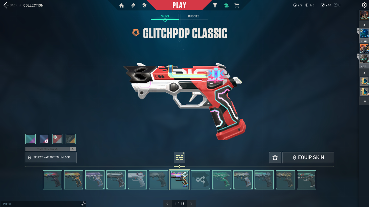 CONTA VALORANT SEM RANK com muitas skins