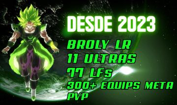 CONTA DRAGON BALL LEGENDS COM VÁRIOS LFS E ULTRAS - ENTREGA IMEDIATA