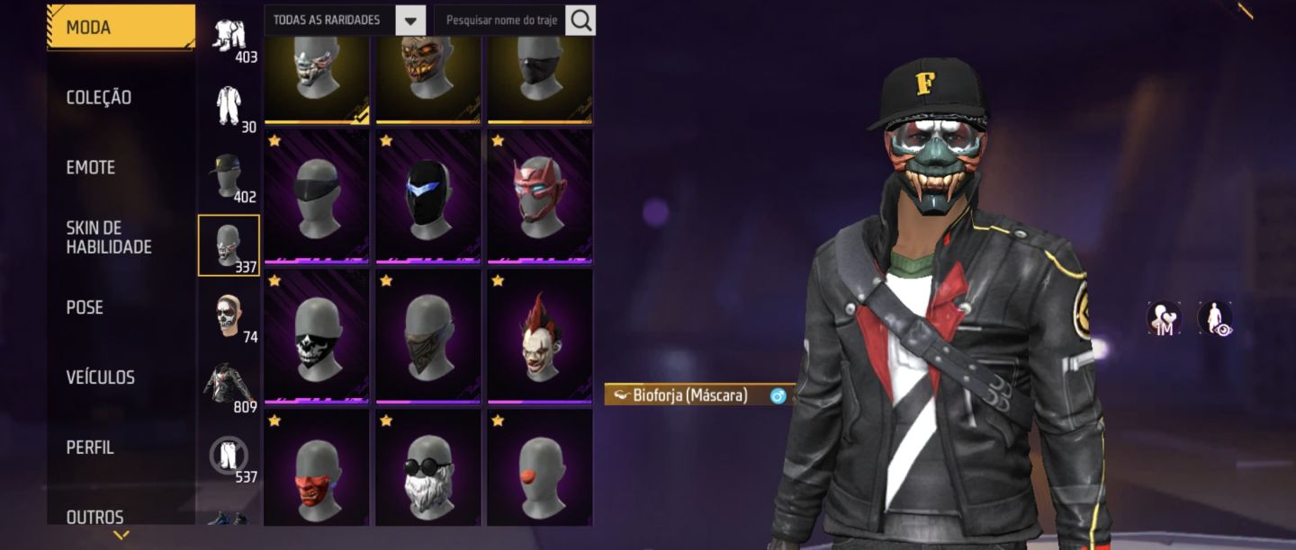 CONTA GEMADA FREE FIRE COM SEGUNDO PASSE E PRIME 8