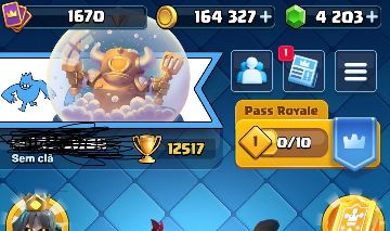 CONTA DE CLASH ROYALE LVL 16 9 ANOS