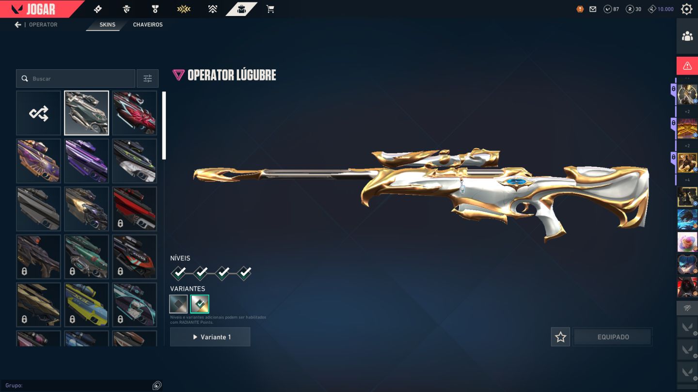 Conta Valorant Com Skins do VCT 2025, D3