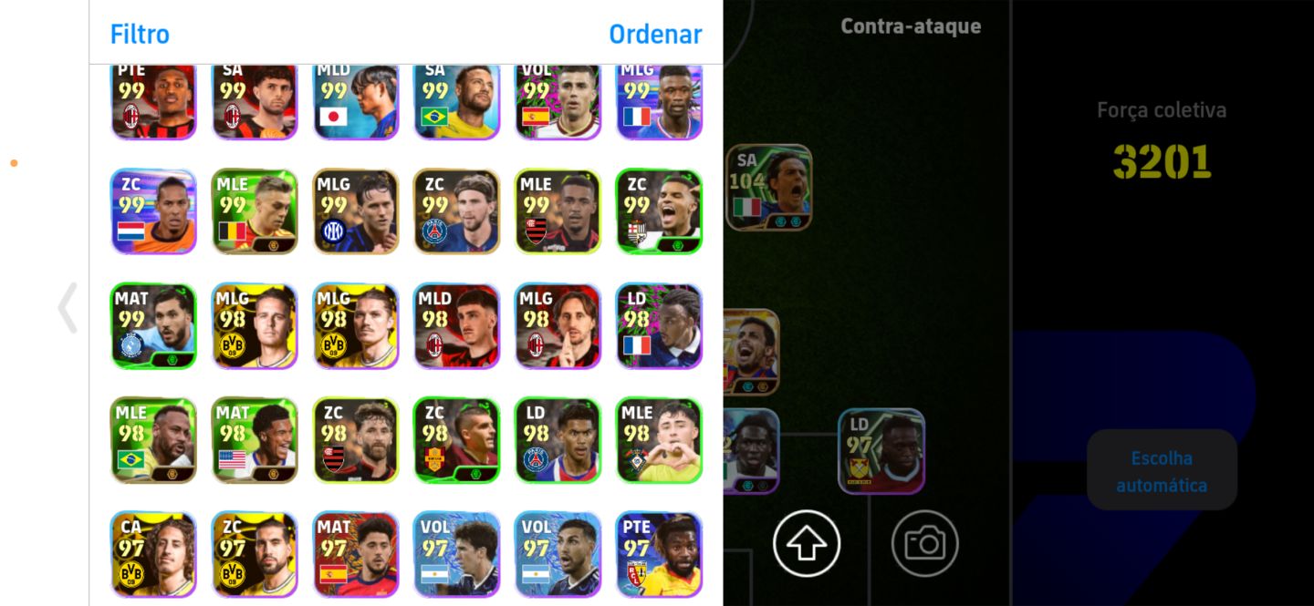 Conta de efootball