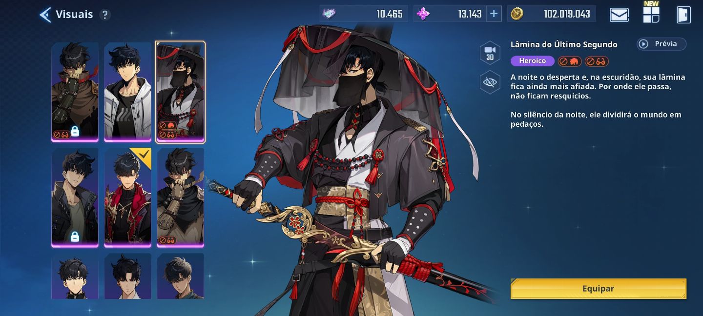 Conta Leveling Arise Level 127 + 98kk em moedas de ouro. End game + brinde acc