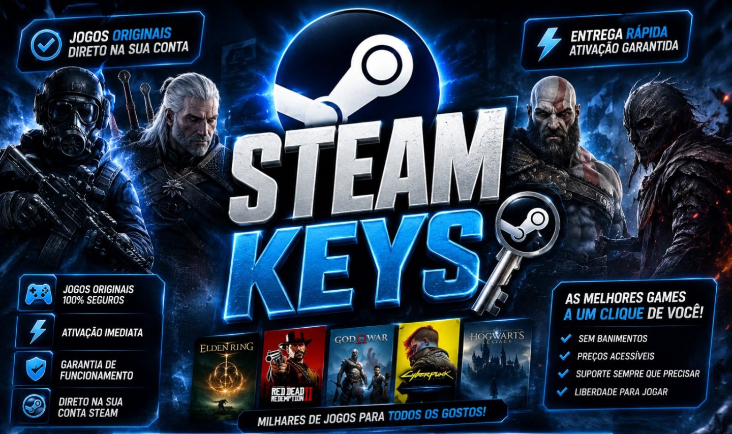 STEAM KEYS ALEATORIAS + BRINDE
