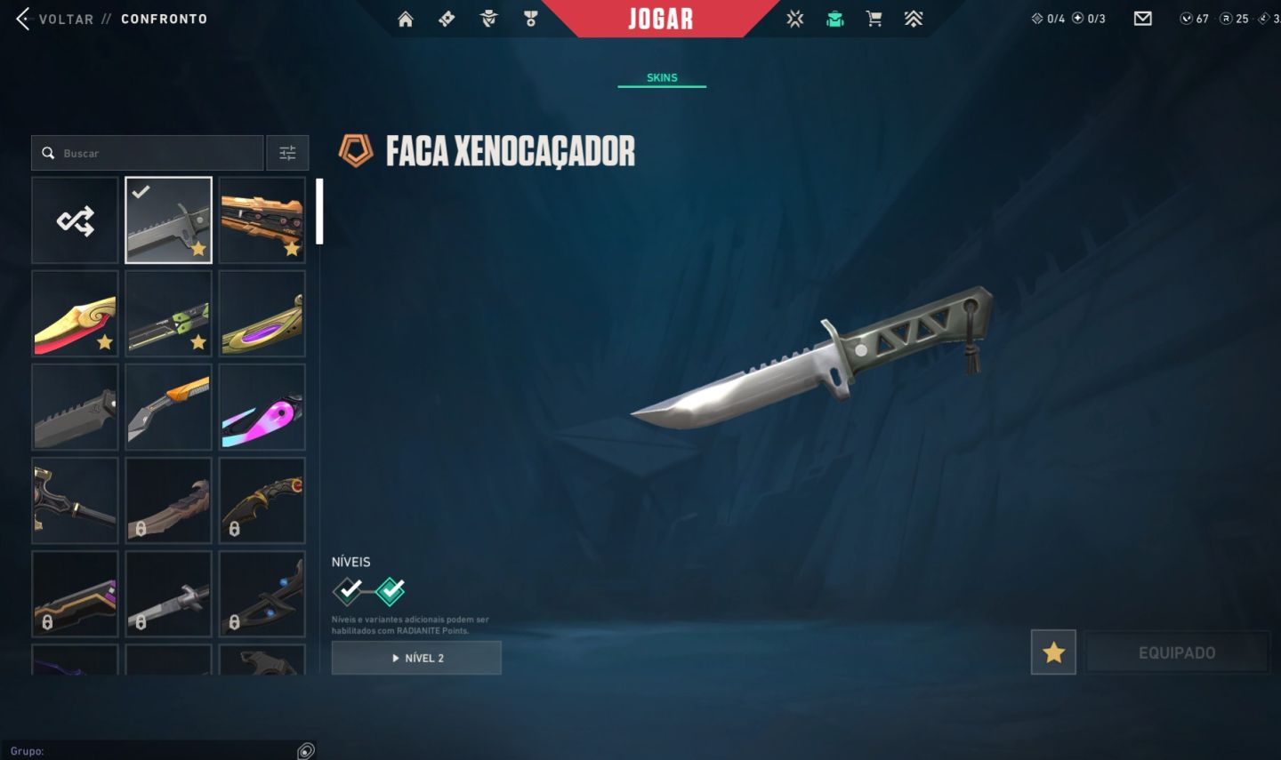 1 x CONTA DE VALORANT FULL ACESSO, COM 9 VANDAL, 8 FACAS, 5 PHANTOM E MAIS SKINS