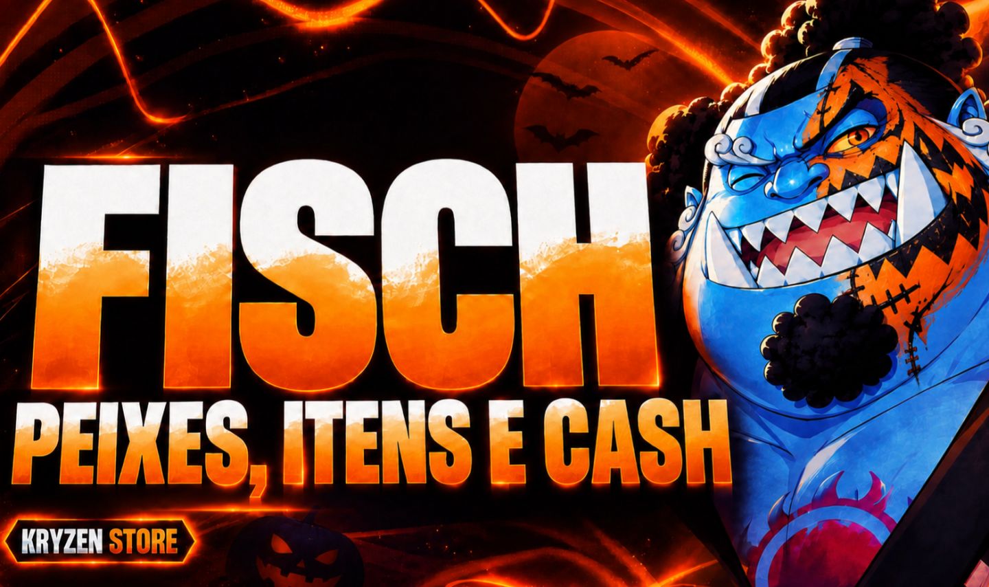 FISCH | HALLOWEN KRYZEN STORE | VARAS, CASH, PEIXES E RELÍQUIAS
