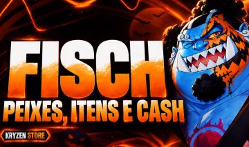 FISCH | HALLOWEN KRYZEN STORE | VARAS, CASH, PEIXES E RELÍQUIAS