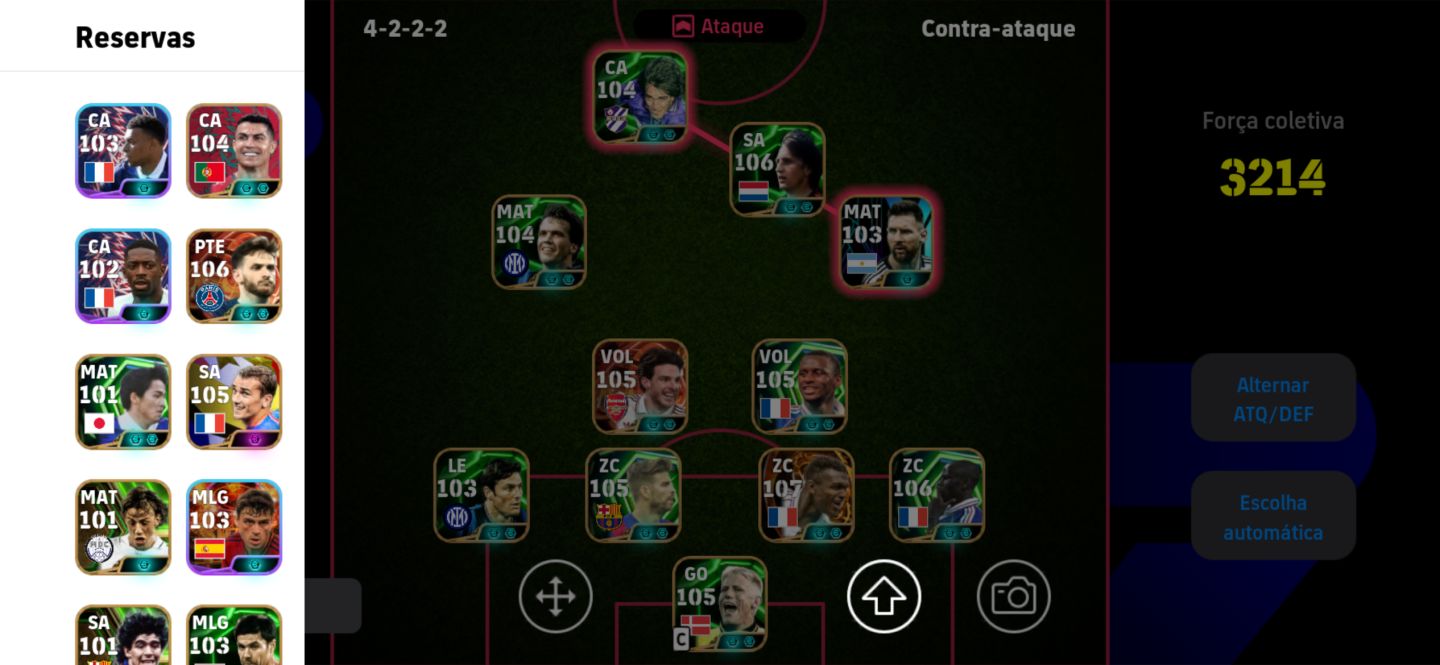 Conta top Efootball pra vc iniciar bem no jogo