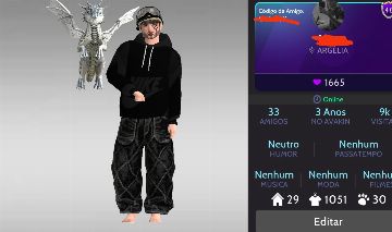 Conta Avakin Life, Nível 46 Leia a descrição