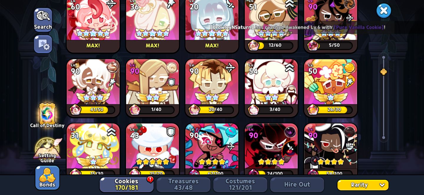 Conta de cookie run upada