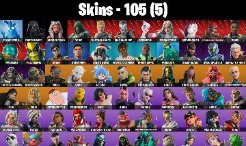 CONTA FORTNITE COM 105 SKINS NISHA/HADES/KORRA/RUST/FELINA/PARIENTAL COM PIN