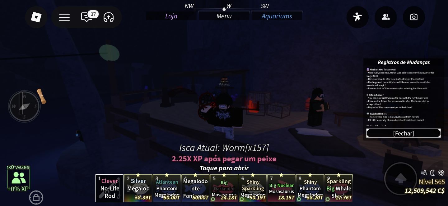 Conta de roblox com experiência em jogos do momento