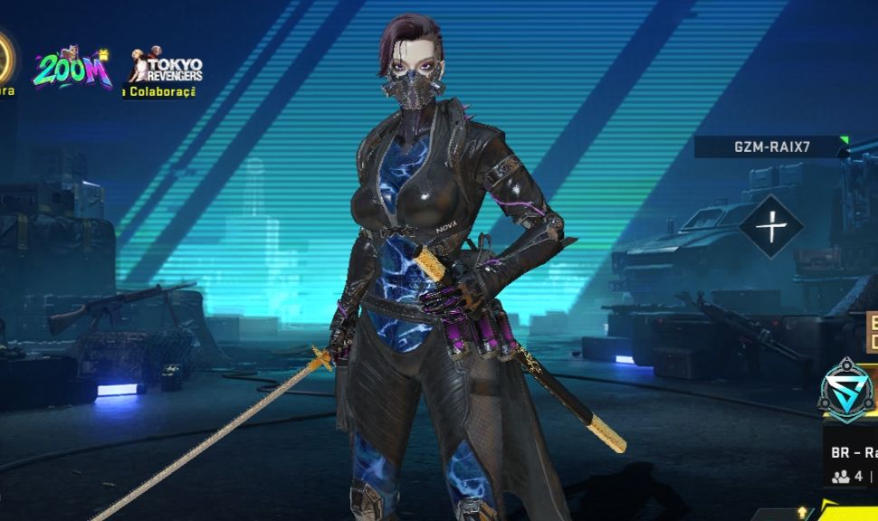 CONTA BLOOD STRIKE COM BASTANTE ITEN RARO ANTIGO E ATUAL