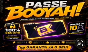 Passe Booyah Premium FF [Mais Barato] Passe Booyah Premium 250 Passe De Elite.