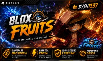 [MAGNET PERM] GAMEPASS E FRUTAS PERMANENTES BLOX FRUITS | MENOR PREÇO