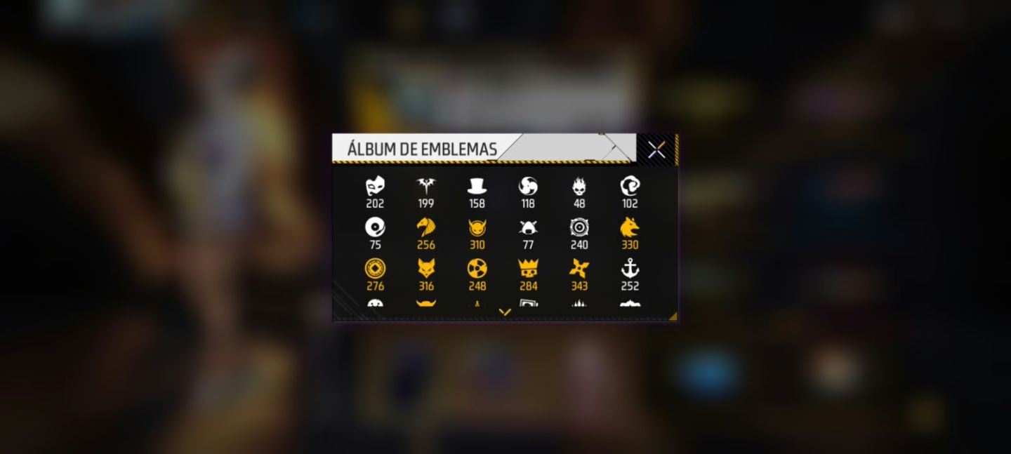 Conta Free Fire Gemada - PRIME 6 - NVL74