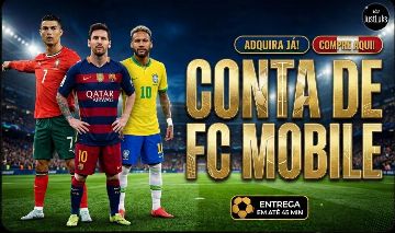CONTA DE FC MOBILE COM PERSONAGENS LENDÁRIOS!