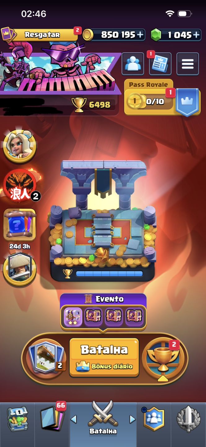 CONTA Brawl Stars 40K Trofeus | Full acesso + Clash royale upada