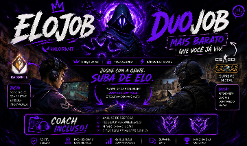 (diferente de todos) Elojob e Duojob valorant com pro player do cenário!