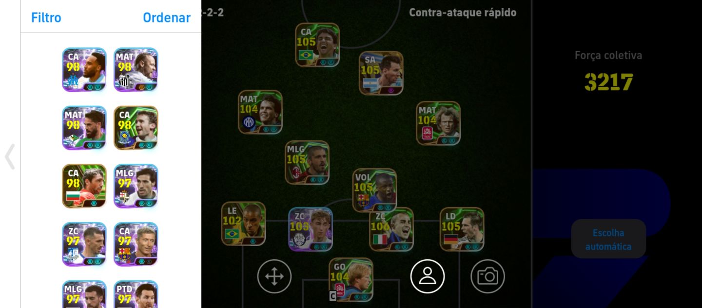 CONTA EFOOTBALL 3224 FORÇA