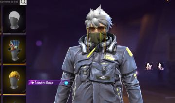 Conta de FF top com sombra roxa