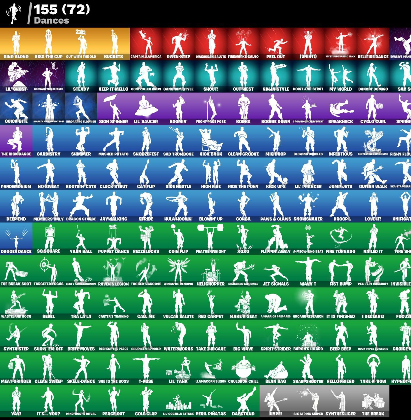 Conta com glow+minty+machado do kratos+skins og