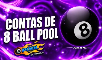 8 BALL POOL CONTAS COM MOEDAS [ENTREGA RÁPIDA]