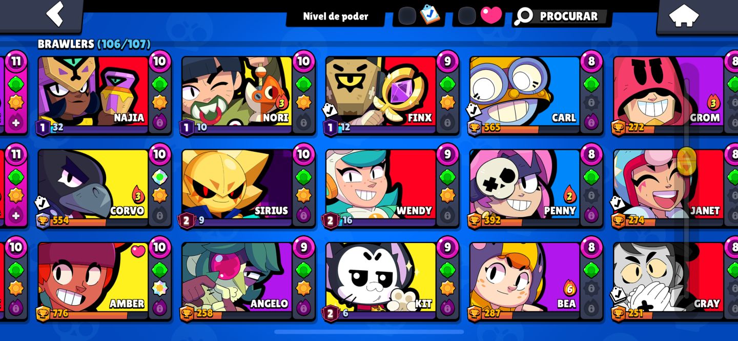 Conta de Brawl rara de 2019(Jessie dragão)