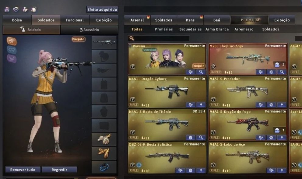 CONTA CROSSFIRE INCRIVEL