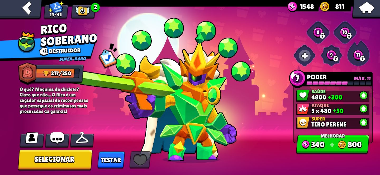 CONTA BRAWL STARS [MELHOR PREÇO] REVENDA 50 BRAWLER 5 LENDÁRIAS