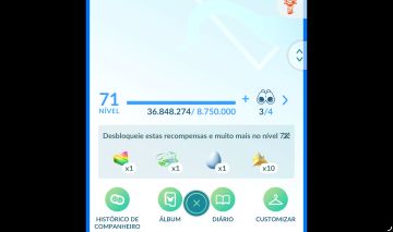 Conta Pokémon Go Full Upada