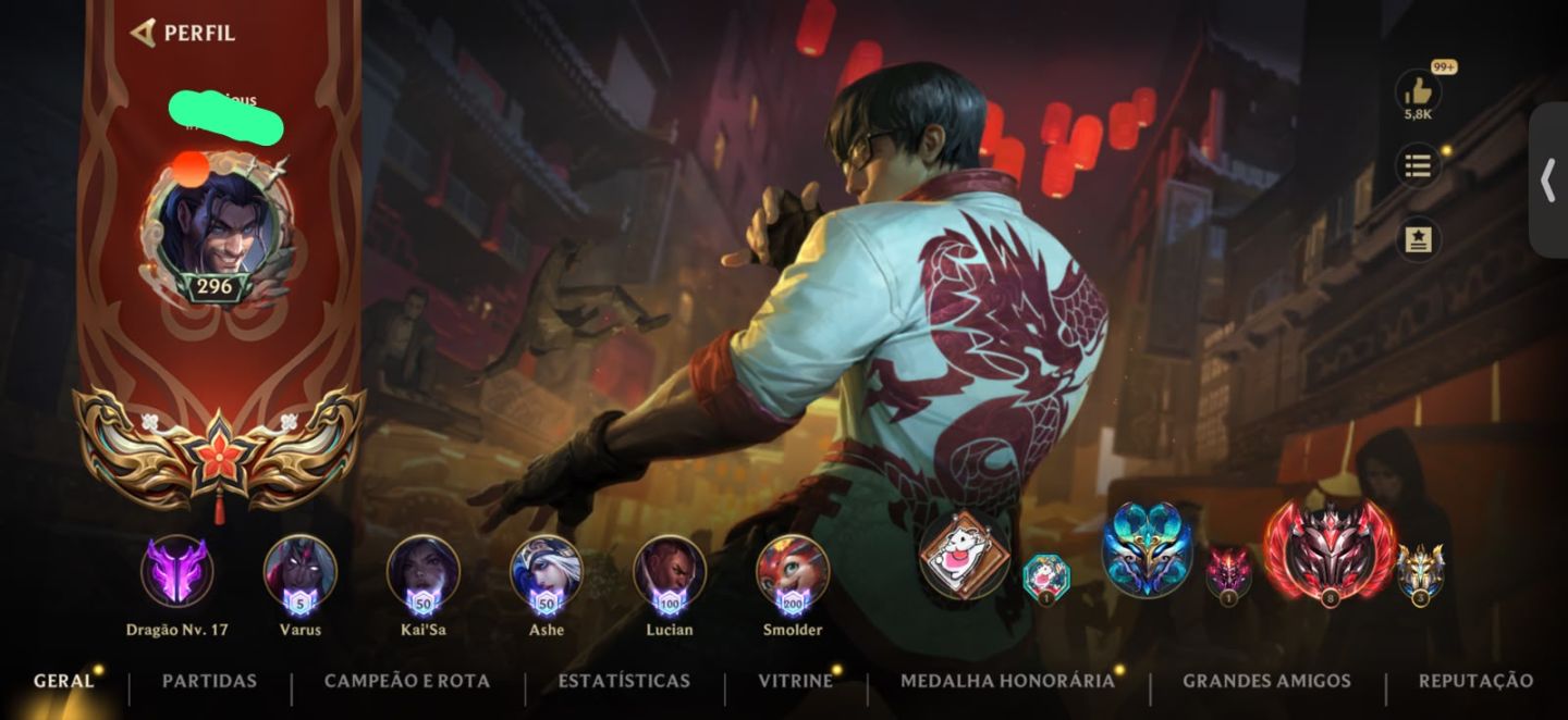 Conta Premium com 692 Skins