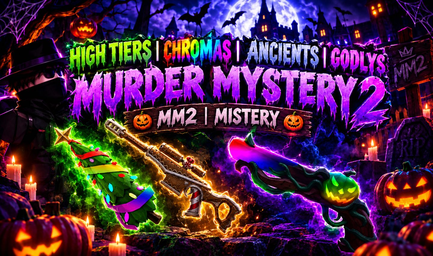 HIGH TIERS | CHROMAS | ANCIENTS | GODLYS | MURDER MYSTERY 2 | MM2 | MISTERY