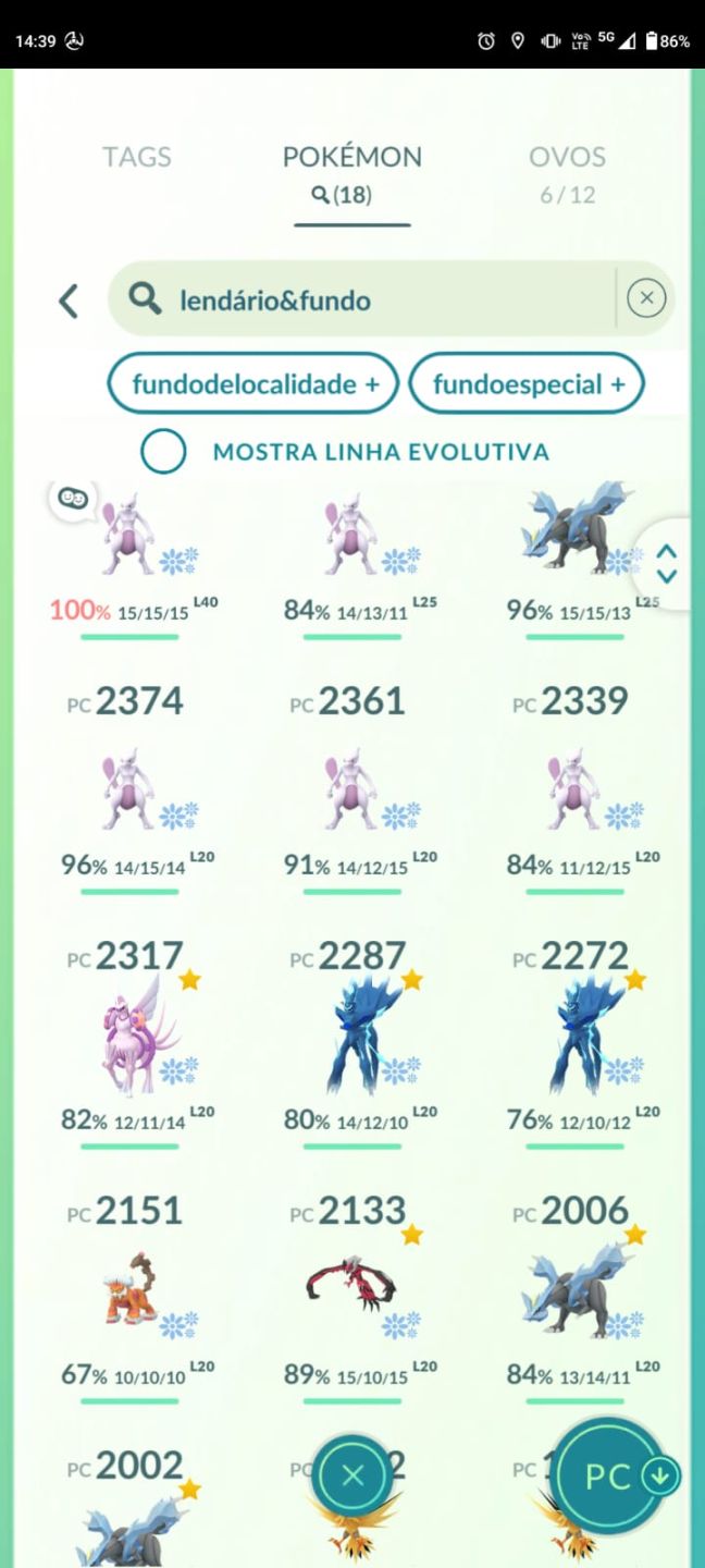 Conta Pokémon Go Level 72 (2023)