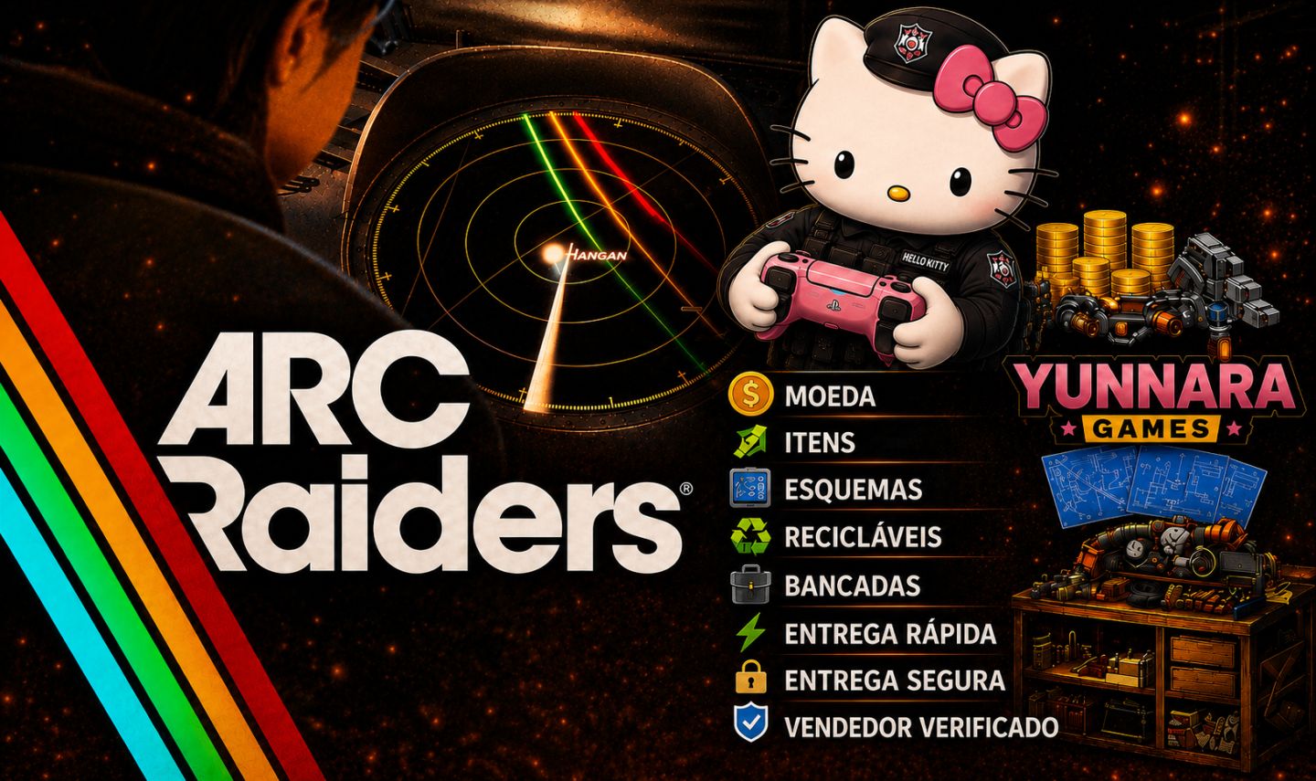 ARC RAIDERS Materiais / Blueprints / Esquemas