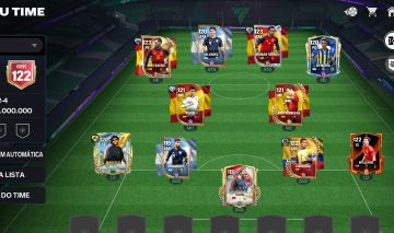 Conta EA FC Mobile GER 122 perto do Ger 123