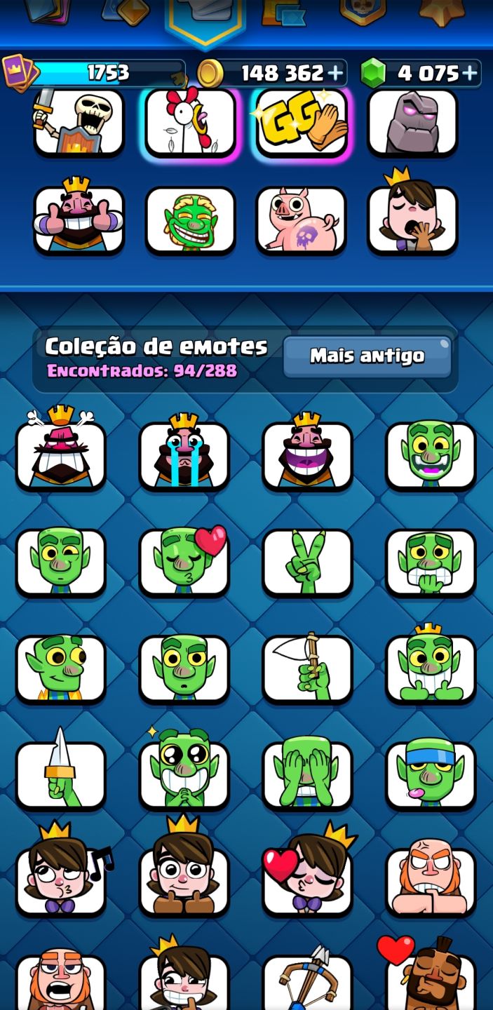 Conta 3 em 1! Brawl Stars, Clash Royale e Clash of Clans!