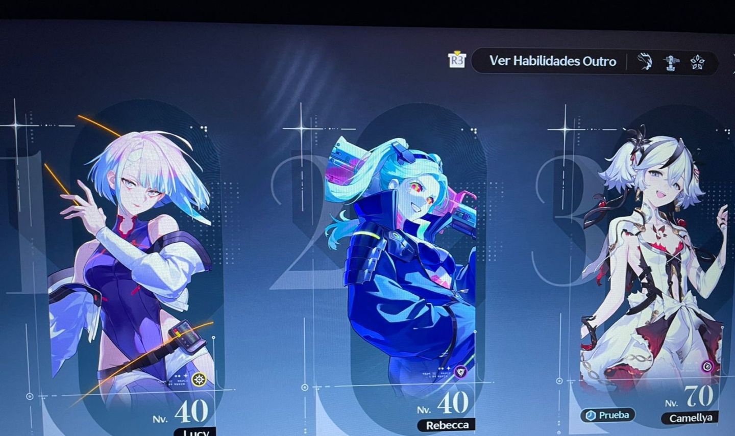 Conta WUWA com Collab Lucy S6+Arma + Rebecca