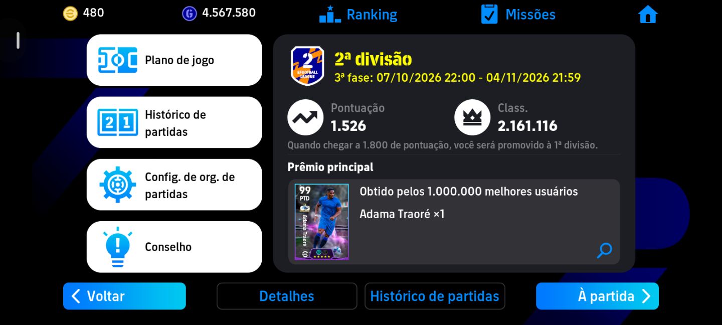 Ótima conta para iniciar bem no eFootball!Dembele!