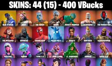 Conta fortnite+44 skins+atemporal+segura