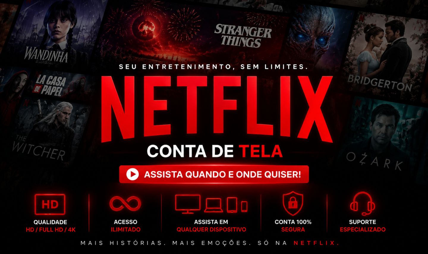 Contas Netflix