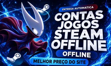 Contas Steam Offline | Melhor Preço Do Site | ENTREGA AUTOMATICA!!