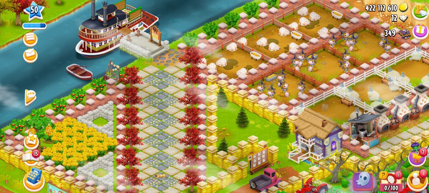 FARM SUPORTE MOEDAS COM MAS DE 400 MILHOES DE MOEDAS NIVEL 50