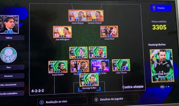 CONTA eFOOTBALL GOD TIER! Força 3305 Gullit 108, Ibra 108, Messi 109, CR7